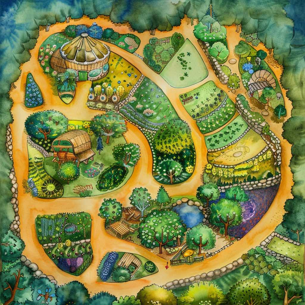 Permaculture Principles - Self Sufficient Garden